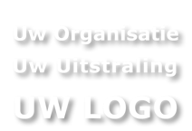 Uw organisatie, uw uitstraling, uw logo!
