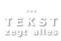 Tekst zegt alles